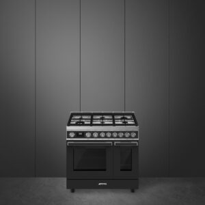 תנור משולב שחור