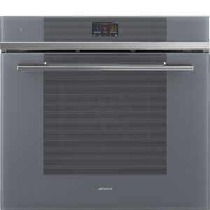 תנור בנוי אפור מתצוגה