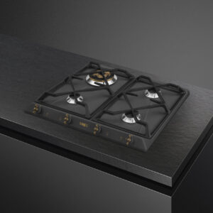 כיריים גז בצבע שחור