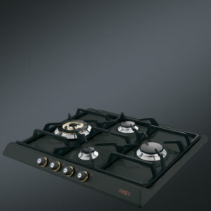 כיריים גז קרם שחורות