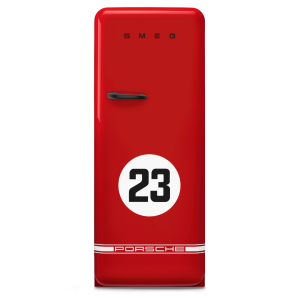 מקרר רטרו אדום שת