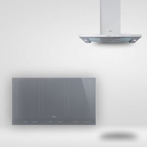 כיריים אינדוקציה אפורות + קולט אדים  במבצע