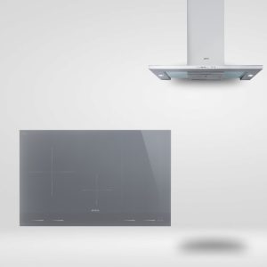 כיריים אינדוקציה אפורות + קולט אדים  במבצע