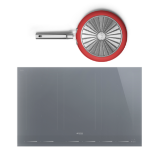 כיריים אינדוקציה אפורות במבצע + מחבת אדום במתנה