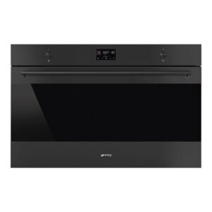 תנור שחור בנוי 90 ס