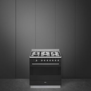 תנור משולב שחור 90 ס