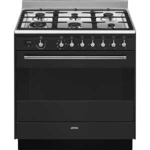 תנור משולב שחור 90 ס