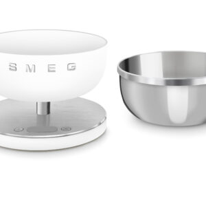 משקל דיגיטלי בצבע לבן